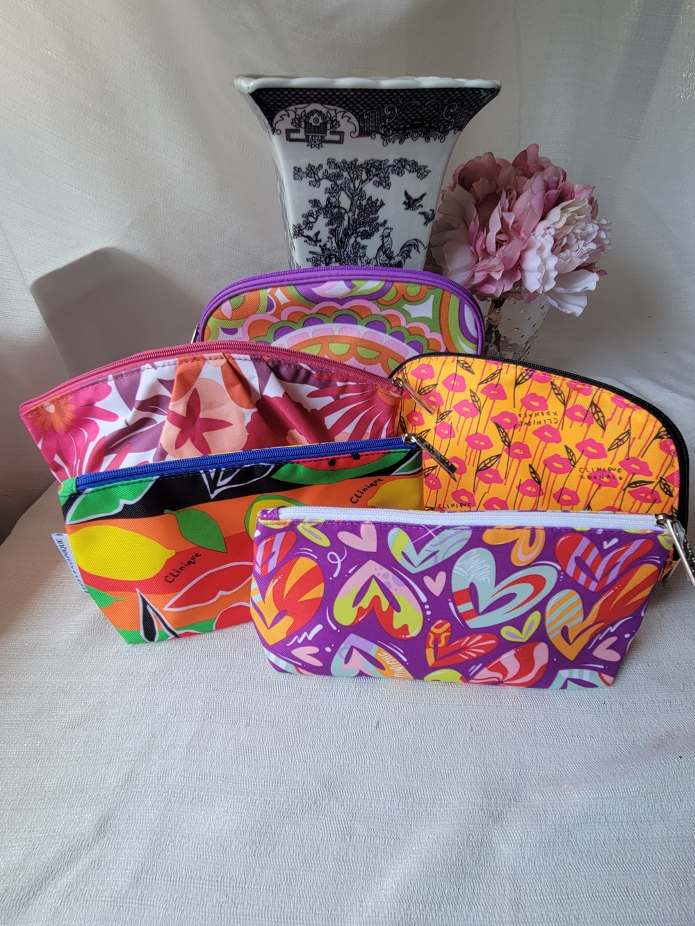 Clinique Cosmetic Bags Set of 5